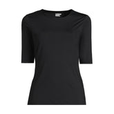 Women's Plus Size SunShade UPF 50 Elbow Sleeve Rash Guard Swim Tee