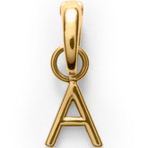 Water-Resistant Letter Charm