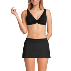 Women's Twist Front Underwire Bikini Swimsuit Top
