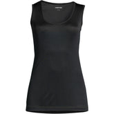 Women's Plus Size Silk Interlock Thermal Long Underwear Base Layer Tank Top