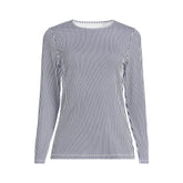 Women's Petite SunShade UPF 50 Long Sleeve Rash Guard Swim Tee