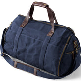 Waxed Canvas Convertible Garment Duffle