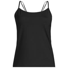 Women's Tugless QuickDry Adjustable Strappy Back Tankini Top