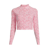 Women's SunShade UPF 50 Long Sleeve Cropped Rash Guard