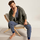 Men's Waffle Short Sleeve Pajama Henley