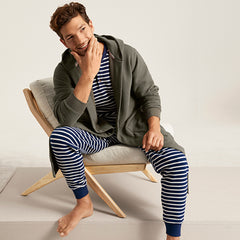 Men's Waffle Short Sleeve Pajama Henley
