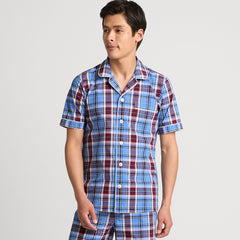 Men's Tall Short Sleeve Essential Pajama Shirt