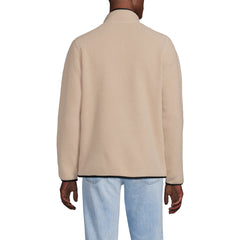 Men's Tall Full Zip Sherpa Fleece Jacket