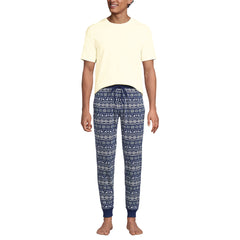 Men's Tall Knit Jersey Pajama Sleep Set