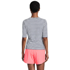 Women's SunShade UPF 50 Elbow Sleeve Rash Guard Swim Tee