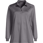 School Uniform Women's Long Sleeve Rapid Dry Polo Shirt