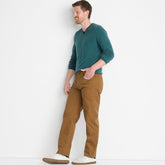 Men's Travel Kit Comfort Waist Traditional Fit 5 Pocket Pant