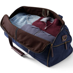 Waxed Canvas Convertible Garment Duffle