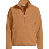 Men's Tall Half Zip Sherpa Fleece Pullover