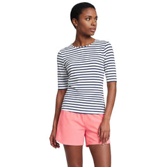 Women's SunShade UPF 50 Elbow Sleeve Rash Guard Swim Tee