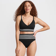 Women's V-Neck Underwire Bikini Top