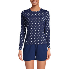 Women's SunShade UPF 50 Long Sleeve Rash Guard Swim Tee