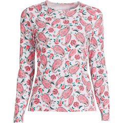 Women's SunShade UPF 50 Long Sleeve Rash Guard Swim Tee