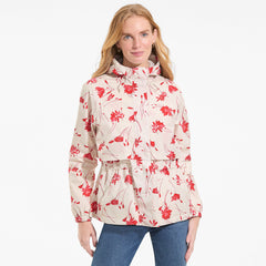 Women's Tall Print Squall Packable Rain Jacket