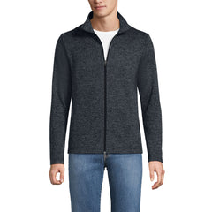 Men's Sweater Fleece Zip Front Jacket