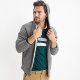 Men's Tall Serious Sweats Full Zip Sherpa Fleece Hoodie