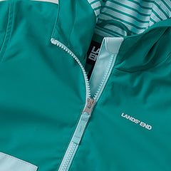 Kids Water Resistant Hooded Slicker Rain Jacket