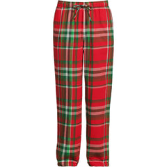 Men's Tall Sherpa Fleece Lined Flannel Pajama Pant