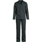 Men's Long Sleeve Temperature Regulating Woven Sleep Set