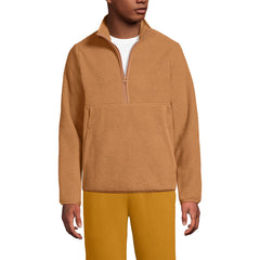 Men's Tall Half Zip Sherpa Fleece Pullover