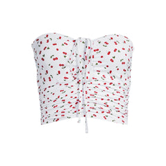 Womens Ruched Halter Midkini Top