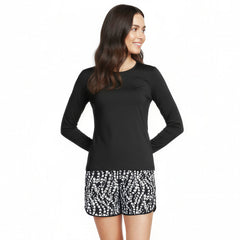 Women's SunShade UPF 50 Long Sleeve Rash Guard Swim Tee