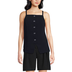 Women's Washable Suiting Button Front Vest