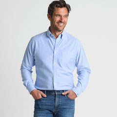 No Iron Supima Cotton Oxford Dress Shirt