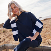 Women's Sport Knit Funnel Neck Top