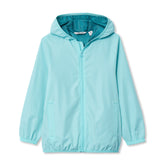 Kids Waterproof Hooded Packable Rain Jacket