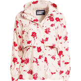 Women's Plus Size Print Squall Packable Rain Jacket