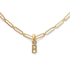 Water-Resistant Letter Charm