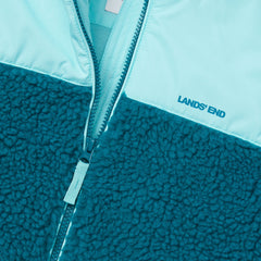 Kids Water Resistant Mixed Media Insulated Jacket