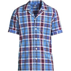 Men's Tall Short Sleeve Essential Pajama Shirt