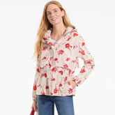 Women's Tall Print Squall Packable Rain Jacket