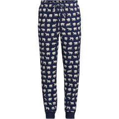 Men's Tall Flannel Jogger Pajama Pants