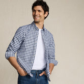 Men's Tall Tailored Fit No Iron Twill Long Sleeve Shirt
