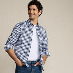 Men's Tailored Fit No Iron Twill Long Sleeve Shirt