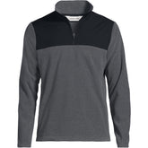 Men's Tall Anyweather RainDefense Fleece Mixed Media Quarter Zip Pullover