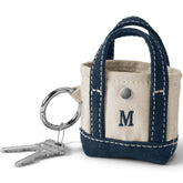 Pre-Monogrammed Letter M Micro Canvas Tote