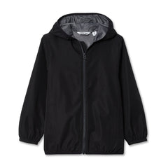 Kids Waterproof Hooded Packable Rain Jacket