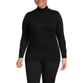 Women's Plus Size Baselayer Cozy Thermaskin Turtleneck Top