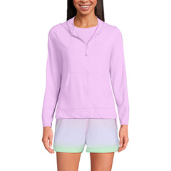 Women's SunShade UPF 50 Hooded Zip Front Rash Guard