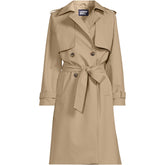 Women's Plus Size Squall Waterproof Modern Trench Raincoat