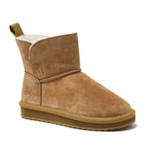 Kids Lined Suede Indoor Outdoor Boots